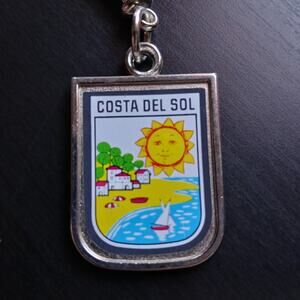 Costa Del Sol Keychain Spain comarca in Andalusia occidental